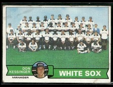 1979 Topps Chicago White Sox / Don Kessinger 404 Checklists Poor
