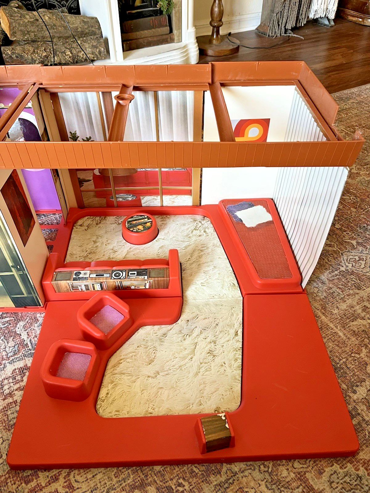 Tuesday Taylor Penthouse Apartment Dollhouse 1976 70's Ideal Toy Corp ...
