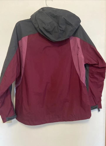 Nike Fit Storm ACG Rain Coat Womens Large Outer Layer Hiking Jacket, Burgundy - Picture 4 of 11