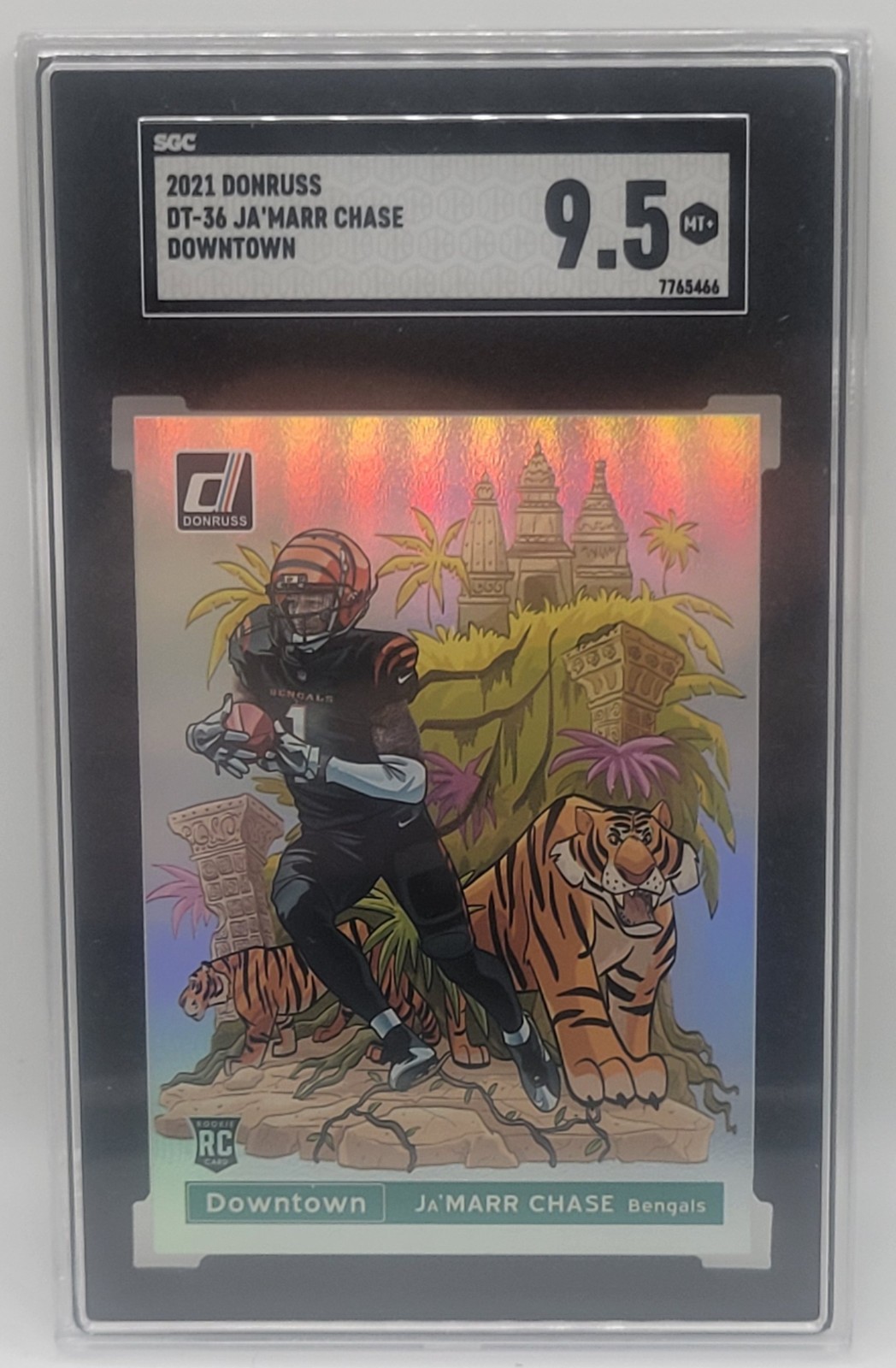 2021 Panini Donruss - Downtown! Ja'Marr Chase #DT-36 (RC)