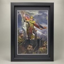 GAUNT'S GHOSTS FRAMED ART SABBAT WAR IMPERIAL GUARD WARHAMMER 40K 40,000