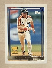 JEFF BAGWELL - 1992 Topps GOLD WINNERS - #520 - HOUSTON ASTROS