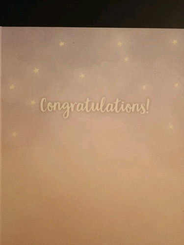 Funny Birth Congratulations Card ~ Smaller Card ~ Notions 3 7/8" x 5 1/16" - Picture 2 of 5