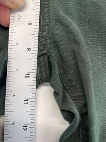 Ann Taylor Loft Jeans - Womens Size 26/2 - Green - Double Cuff Raw Hem (3416) - Picture 12 of 21