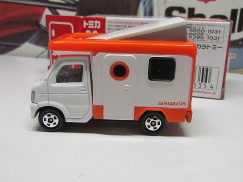 TOMY TAKARA / TOMICA - SUZUKI CARRY - TENTMUSHI CAMPER MODELLAUTO IM MASSSTAB 1:55 #90 - Bild 6 von 6