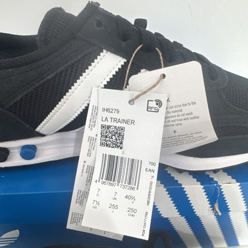 Adidas LA Trainer Herren schwarz Größe 7 IH6279 brandneu - Bild 2 von 6