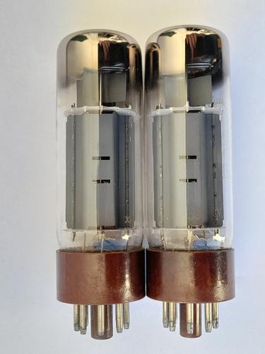 2x EL34 Röhren VALVO xf4 - DD Getter - EL 34 - 1961 - Bild 3 von 9