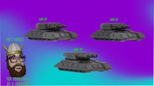 Alternate Alacorn Vehicle Model For Battletech 6mm-10mm-15mm