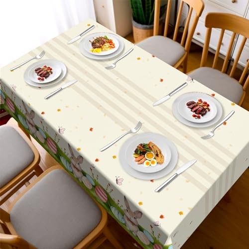 Mantel de Pascua Decoraciones para Fiesta, Pack de 3 Desechables Plástico Pascua - Imagen 3 de 7