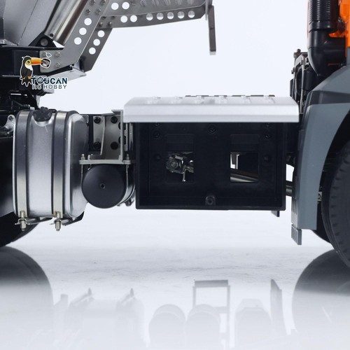 Kabolite RTR 1/14 4X4 RC Tractor Truck 3Axles Electric Lifting Dump Trailer 5801 - Picture 19 of 23