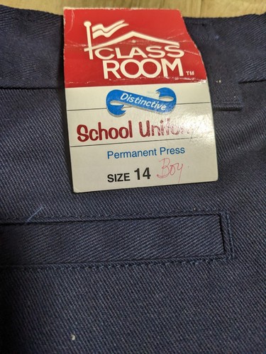 ClassRoom Boys Uniform Shorts Navy Size 14 - Picture 3 of 5