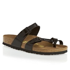 BIRKENSTOCK Women's Mayari Sandal,Black Birko-flor,38 EU/7-7.5 M US