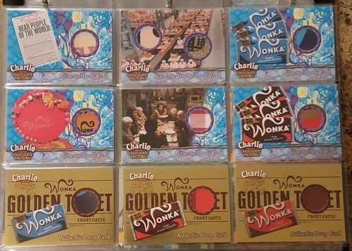CHARLIE AND THE CHOCOLATE FACTORY Artbox 2005 Yabigmikes Bundle mit Set + Mappe + - Bild 13 von 24