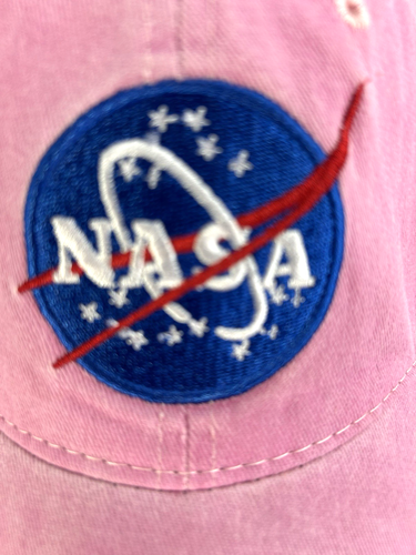 Baseballkappe Mütze NASA rosa Weltraumwissenschaft Riemen hinten 100 % Baumwolle Einheitsgröße Unisex - Bild 11 von 12