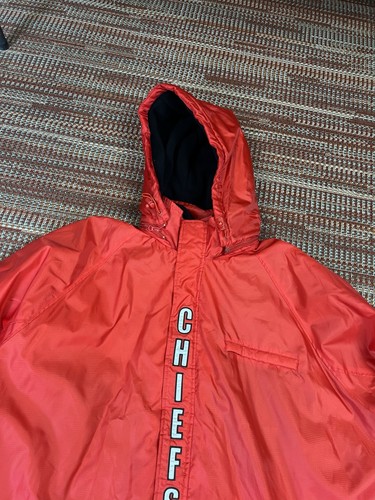 Kansas City Chiefs NFL G-III Apparel Jacket Size 4XL Nylon Rain Fleece Lined - Picture 5 of 15