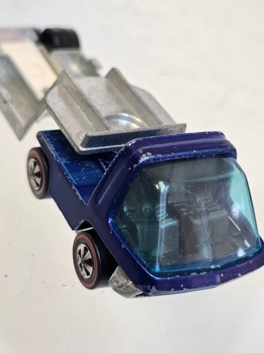 Vintage Hot Wheels Redline 1969 The Heavyweights Blue Truck With Trailer Mattel - Picture 5 of 19