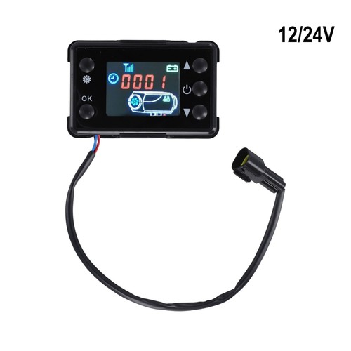 Remote LCD Monitor Controller for 1224V For Air Diesel Parking Heaters Easy Use - Picture 12 of 12