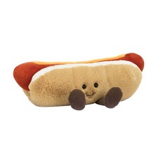 Cute Sausage Hot Dog 10CM Toy JellycatDoll Soft Stuffed Plush Animal For Kids