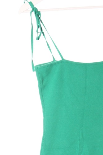 ZARA Vestido tejido Mujeres Vestido Talla EU 36 verde look casual - Imagen 3 de 5