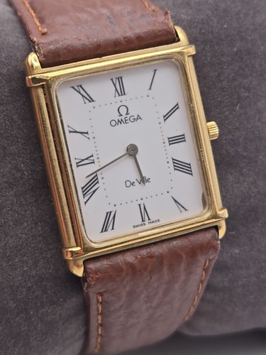 Vintage Omega De Ville Watch 1984 Auteuil Quartz 1450 MD 191.0228 - Picture 2 of 10