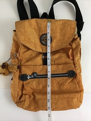 Vintage Kipling Medium Backpack Drawstring Style Bag - Picture 9 of 10
