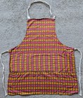 Vintage 1970's Apron Retro Design Original
