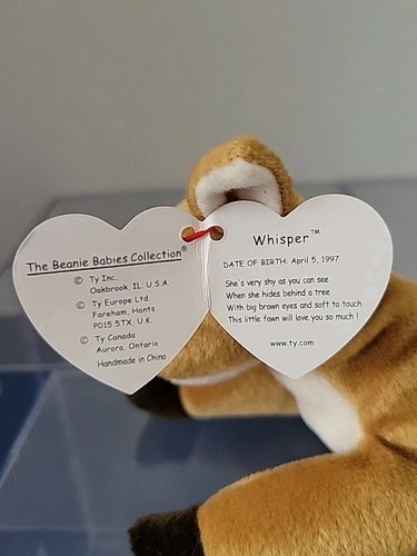 ⭐️ WHISPER ⭐️ 1998 TY Beanie Babies - MWMT'S - Picture 3 of 5