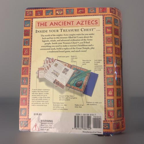Ancient Aztecs Treasure Chest : Secrets of a Lost Civilization to Unlock and... - Picture 2 of 2