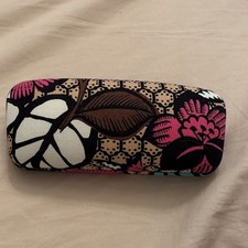 Vera Bradley Floral Hard Case Glasses Sunglasses Multicolor Felt Lining