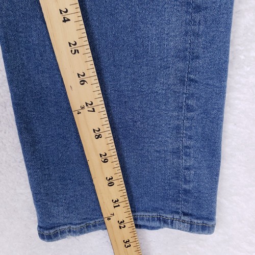 Jeans Buffalo slim taglio dritto 36x32 blu chiaro Y2K casual core denim urbano - Foto 5 di 11
