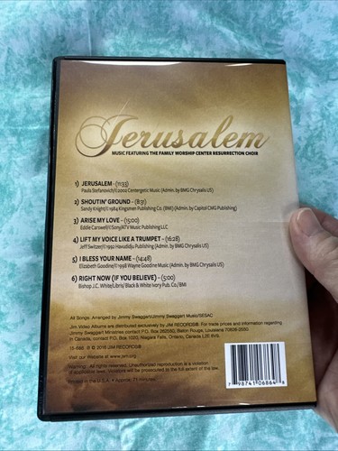 Jerusalem: Music Featuring The Family Worship Center Resurrection Choir (DVD/CD) - Picture 2 of 3