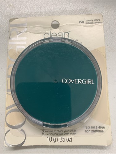 Covergirl Clean Sensitive parfümfrei gepresster Puder, cremig natürlich 220