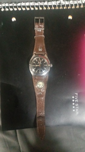 RARE VOSTOK Amphibian Eared 200m Diver Military 2409 USSR Watch Wrist Soviet Vtg