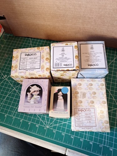 Lote Precious Moments 104832, 102429, 165875L, 255866/p, 13293, Bc861 - Imagen 1 de 7