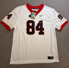 Georgia Bulldogs McConkey #84 Nike Football Jersey Mens Xl White Short Sleeve.