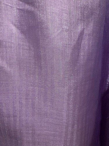 Vintage 80er Anne Klein Bluse Damen lila Rüschen hochgeschlossen Größe 12 - Bild 16 von 20