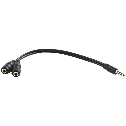 3.5mm Male To 2 Female Audio Stereo Spliter Earphone Extension Cable Adapter20cm - Picture 12 of 12
