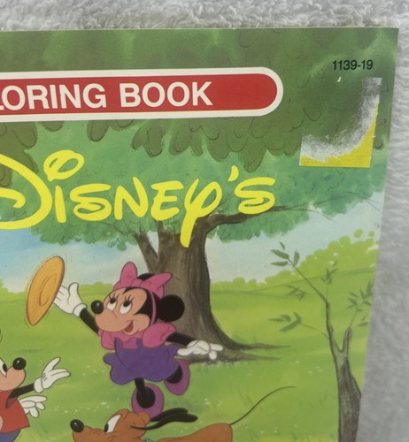 Vintage NEU 1984 WALT DISNEYS LIEBLINGSFREUNDE goldenes Malbuch UNBENUTZT - Bild 3 von 10