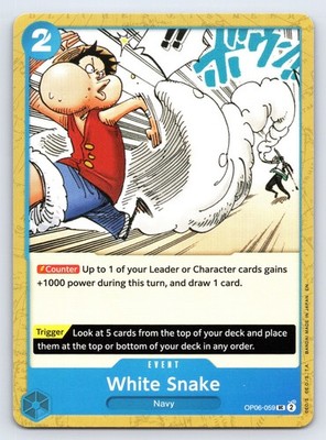 White Snake UC Wings of the Captain OP06-059 NM