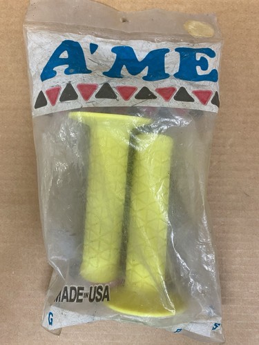 Nos Ame Bubble Font Fluorescent Grips Vintage Bmx Cycling GT04642 - Picture 1 of 7