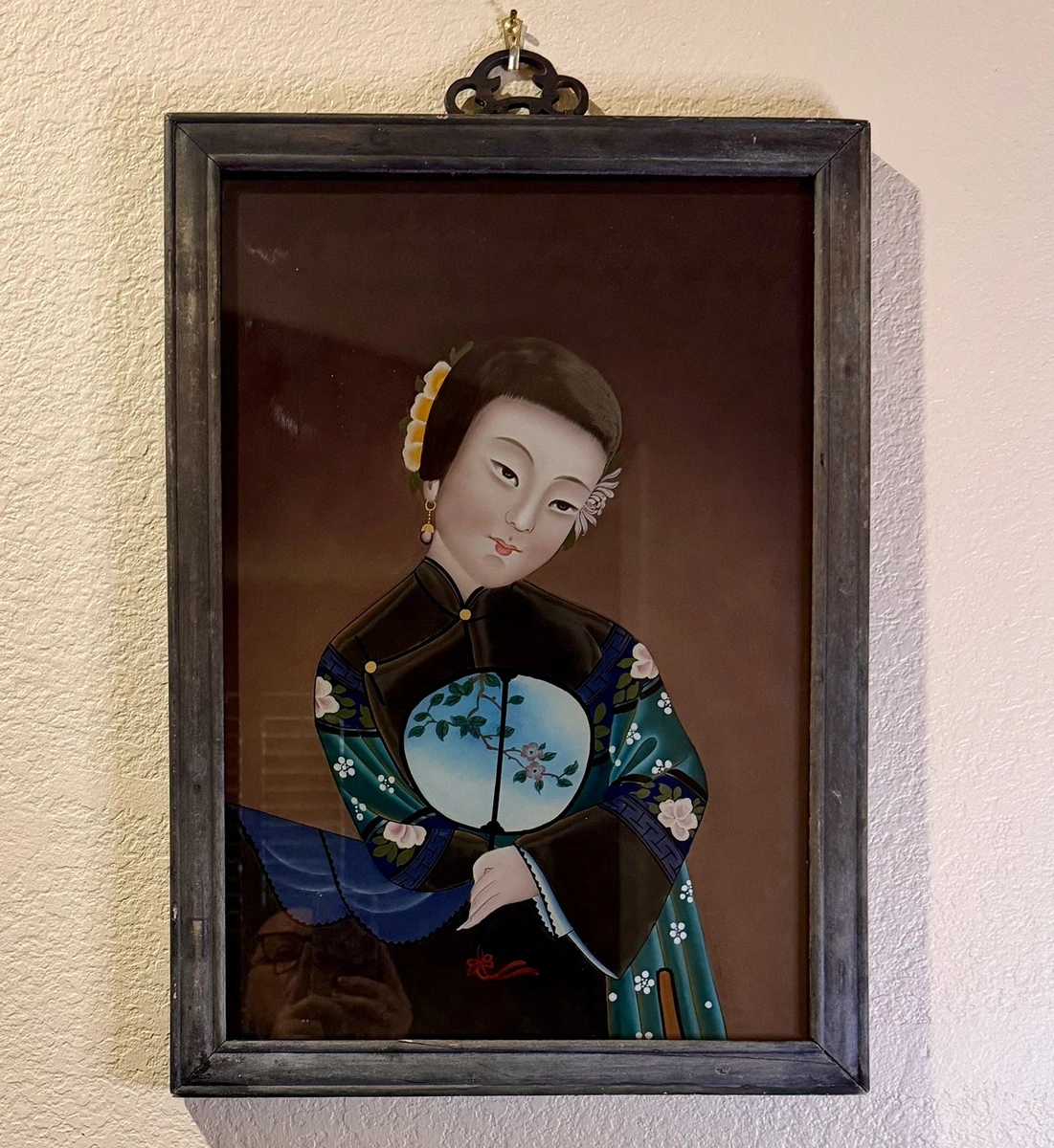 Antique Chinese Frame In Antique Chinese Paintings & Scrolls for