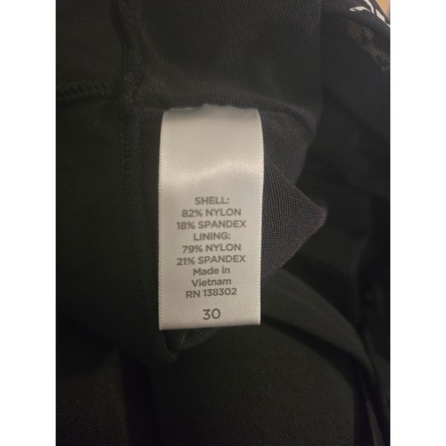 Avenue Black White Abstract Swim Summer Beach Vacation Pool Swim Dress Women 30 - Picture 6 of 6