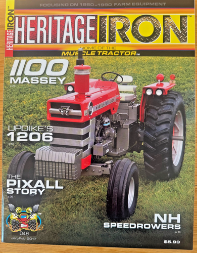 Heritage Iron Magazine Set of 6 Full Year 2017 Magazines Very Good Condition - Picture 3 of 8