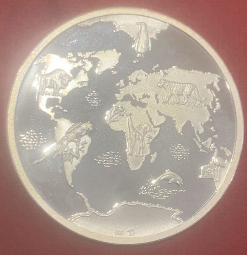 Medaille 999 Feinsilber Faszination der Tierwelt Humboldtpinguine - Bild 6 von 7