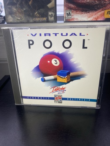 Vintage Virtual Pool Interplay Video Game ( PC 1995) - Picture 1 of 3