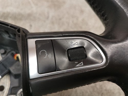 AUDI Q5 STEERING WHEEL W/ CONTROLS 4-SPOKE 2008-2017 MK1 8R0419061 #96355 - Picture 6 of 6