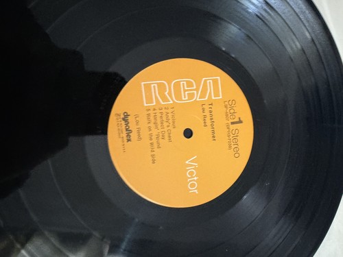 LOU REED TRANSFORMER 1972 ROCK LP VINYL ALBUM - Picture 4 of 6