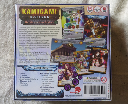 Kamigami Battles - Battle of the Nine Realms - Japanime Games - Komplett - Bild 2 von 2