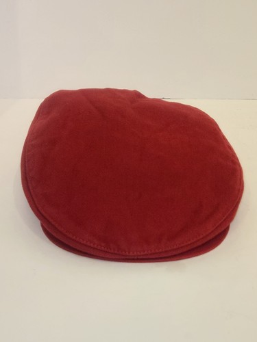 Vintage 90s Nike Golf Red Newsboy Cap Hat Michael Jordan Bulls Colorway Sz Large - Picture 5 of 9