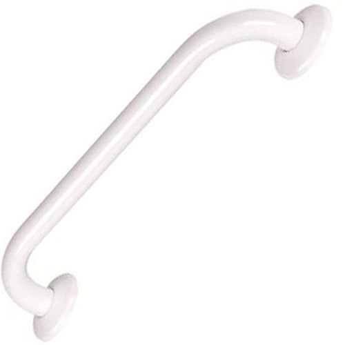 White Rustproof Steel Disability Grab Handle Rail Bar 20cm, 30cm, 50cm - Picture 20 of 21